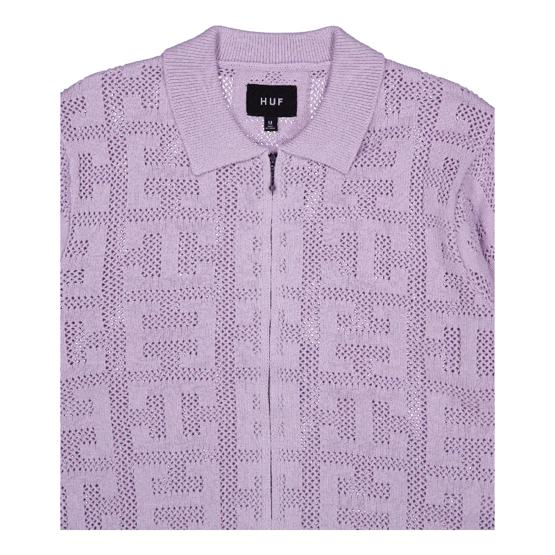 huf-monogram-jacquard-zip-sweater-lavender