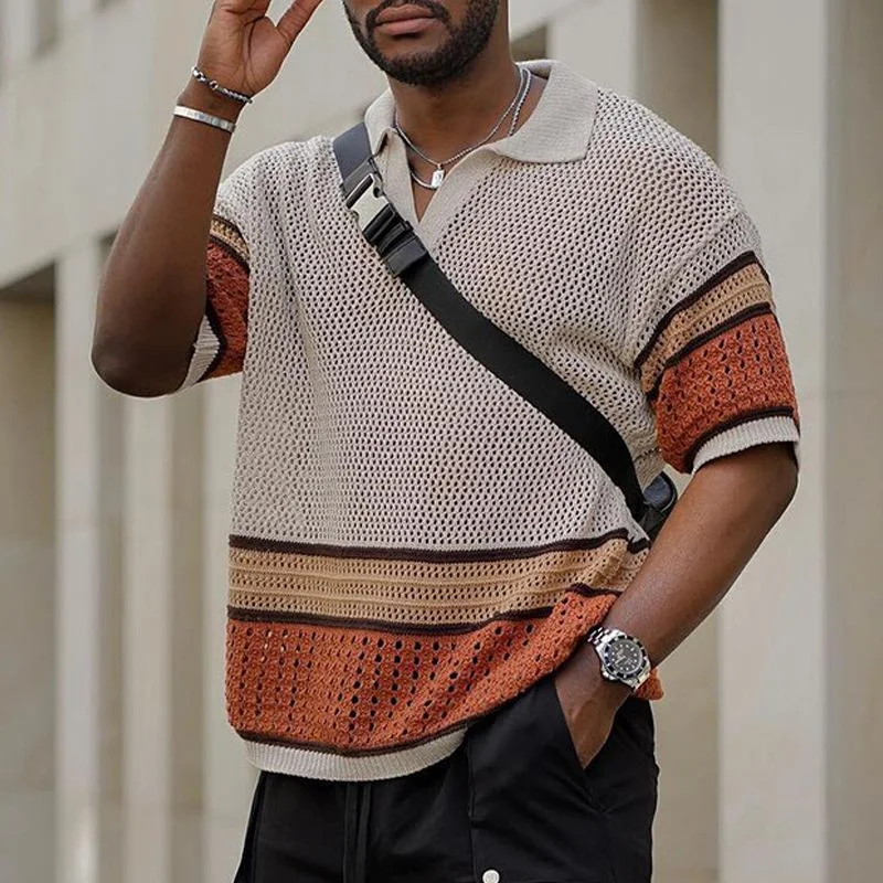 mens-color-block-short-sleeve-knitwear-46126466y