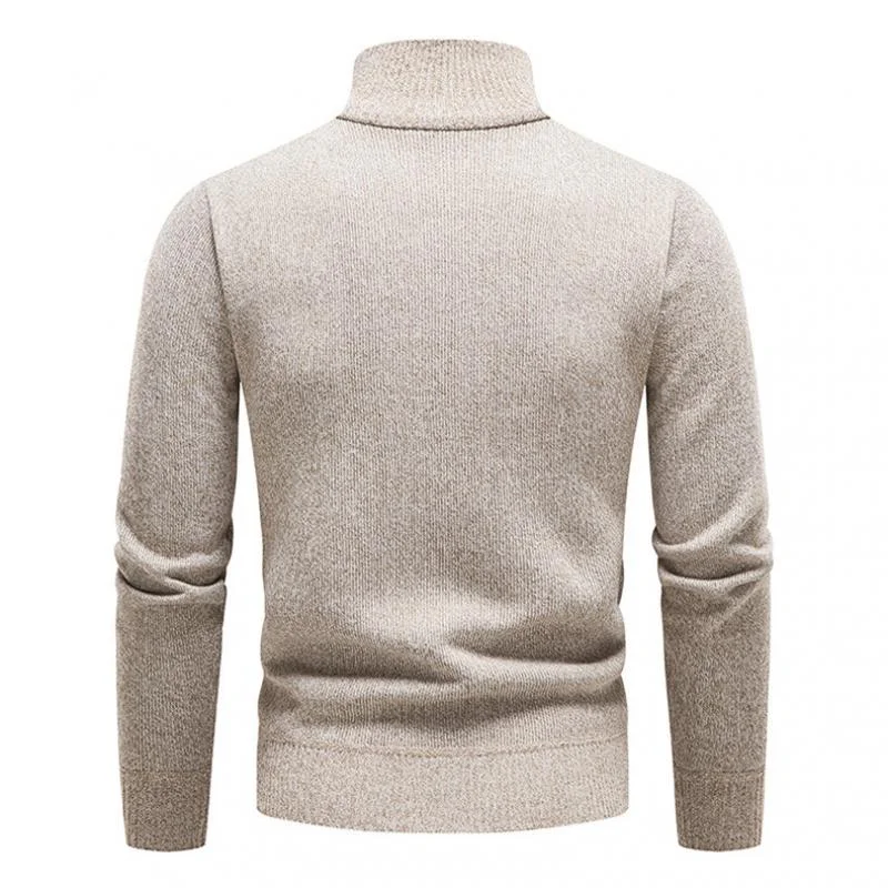 mens-half-turtleneck-thickened-slim-fit-zip-pullover-knitwear-37961297m