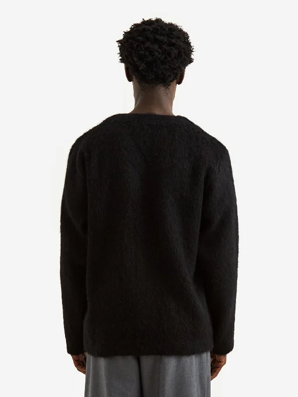 our-legacy-mohair-cardigan-black