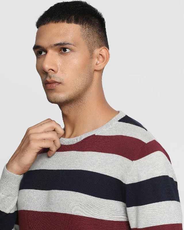 stripe-crew-neck-sweater-in-light-grey-melange-heren