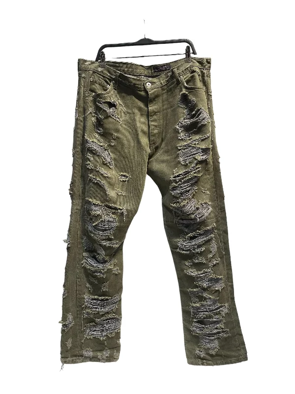 SIBERIA HILLS/Pants/38/Denim/GRN/