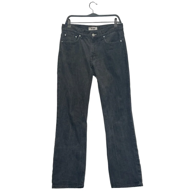 Acne Jeans/Straight Pants/32/Denim/BLK/