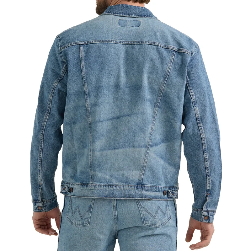 Wrangler Men's Antique Blue Denim Jacket