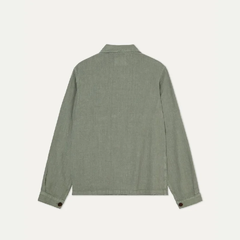 Baptista Linen Worker Jacket (Green Bay)