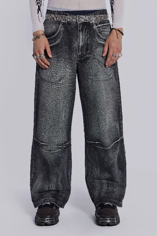 Black Ethereal Colossus Jeans