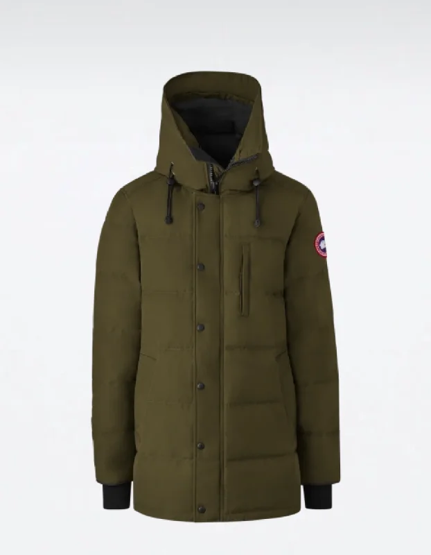 Canada Goose Men's Carson Parka with Fur - Military Green