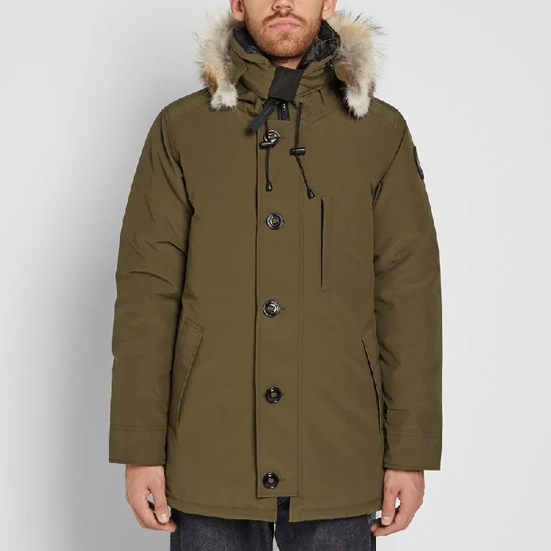 Canada Goose Men’s Chateau Parka with Fur - Military Green