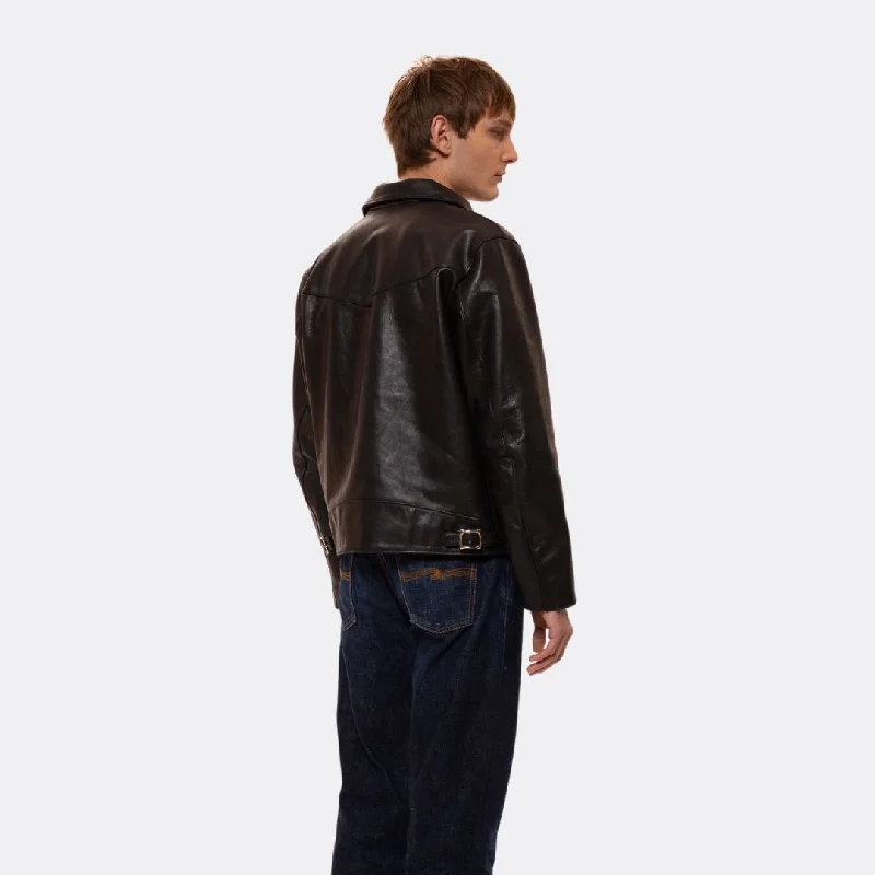 Eddy Rider Leather Jacket (Black)