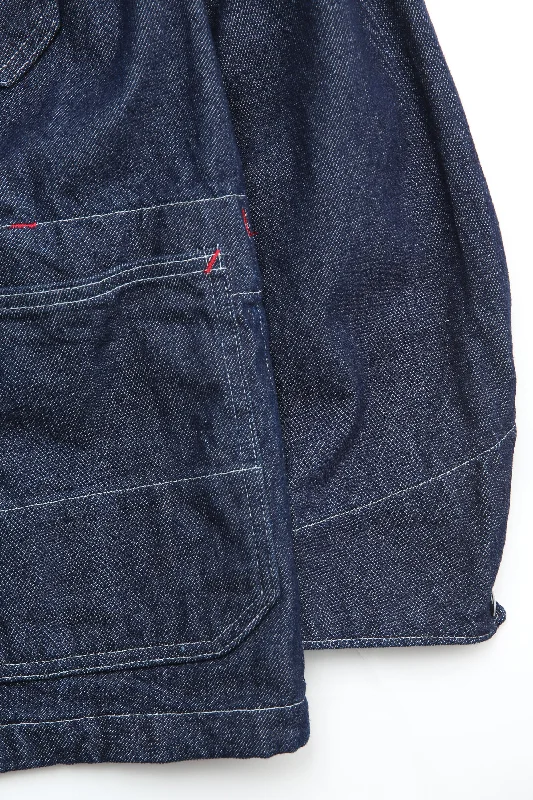 Engineered Garments X Totem FU Over Coverall Jacket - Indigo 12oz Denim