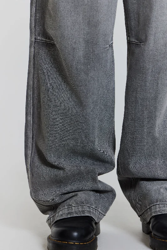 Grey Acid Razor Jeans