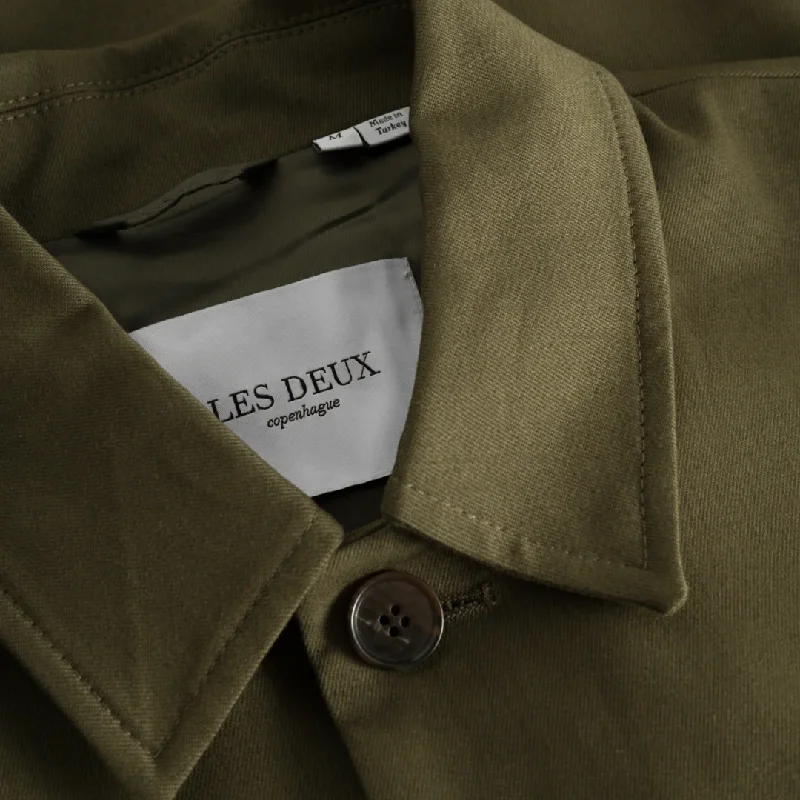 Marseille Cotton Jacket (Olive Night)