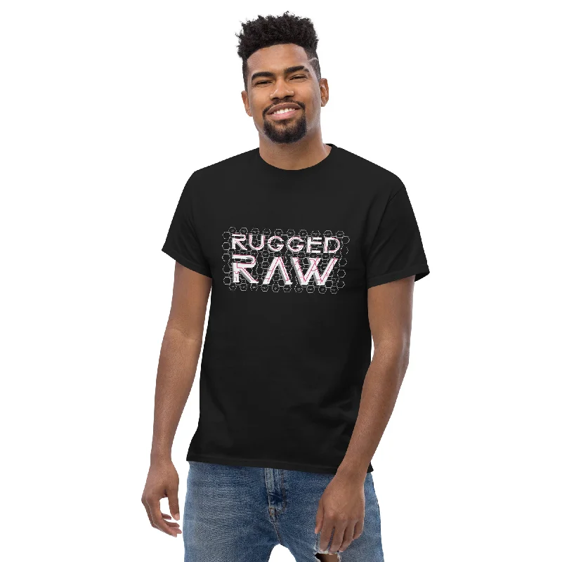 Men's "" RUGGED RAW "" Graphic T-Shirt