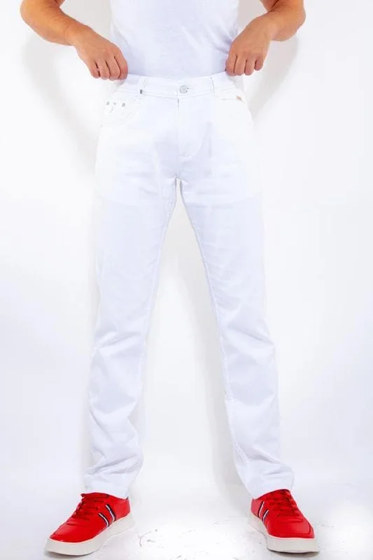 MEN'S PANTS IRONY IN WHITE