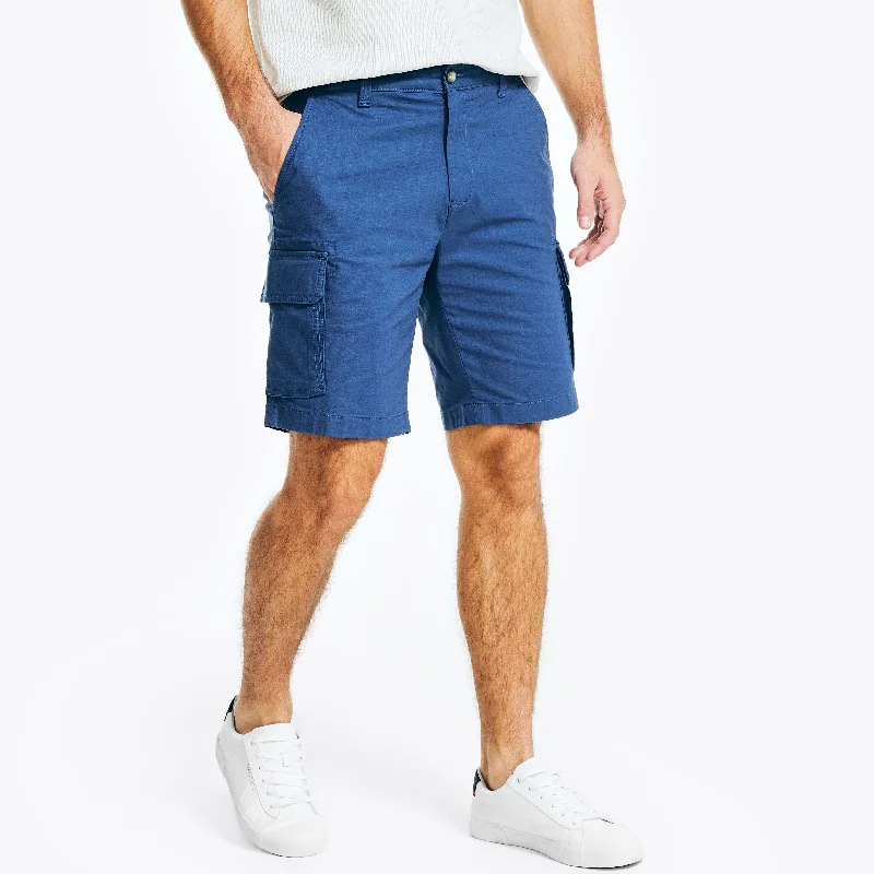 Nautica Mens 9.5"" Navigator Stretch Cargo Short