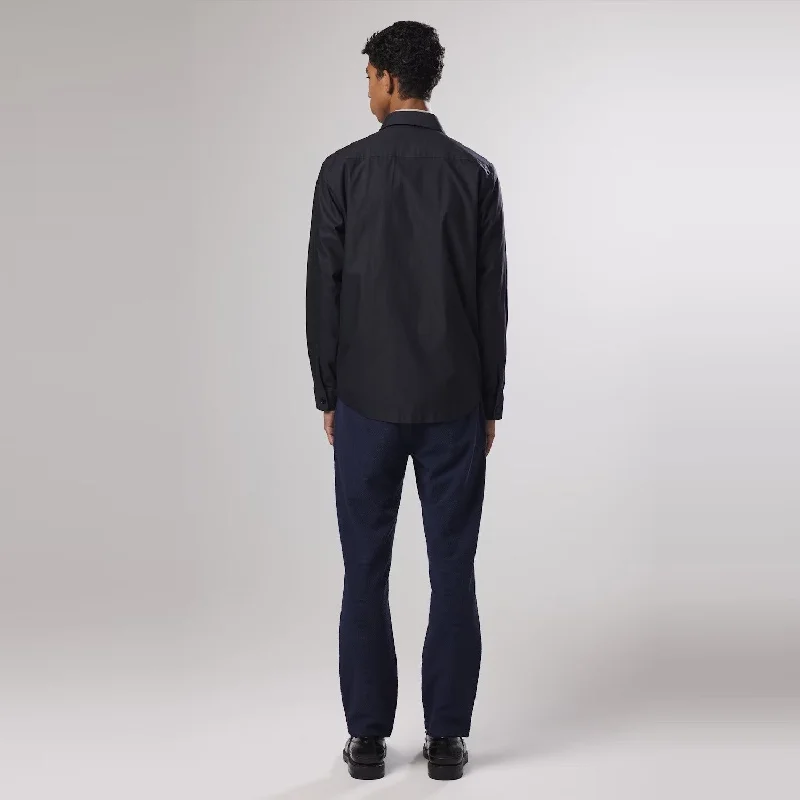 Philip Zip 1680 Overshirt (Navy Blue)