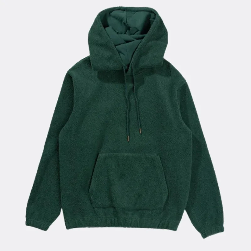 Reverse Fleece Hood (Kelp)