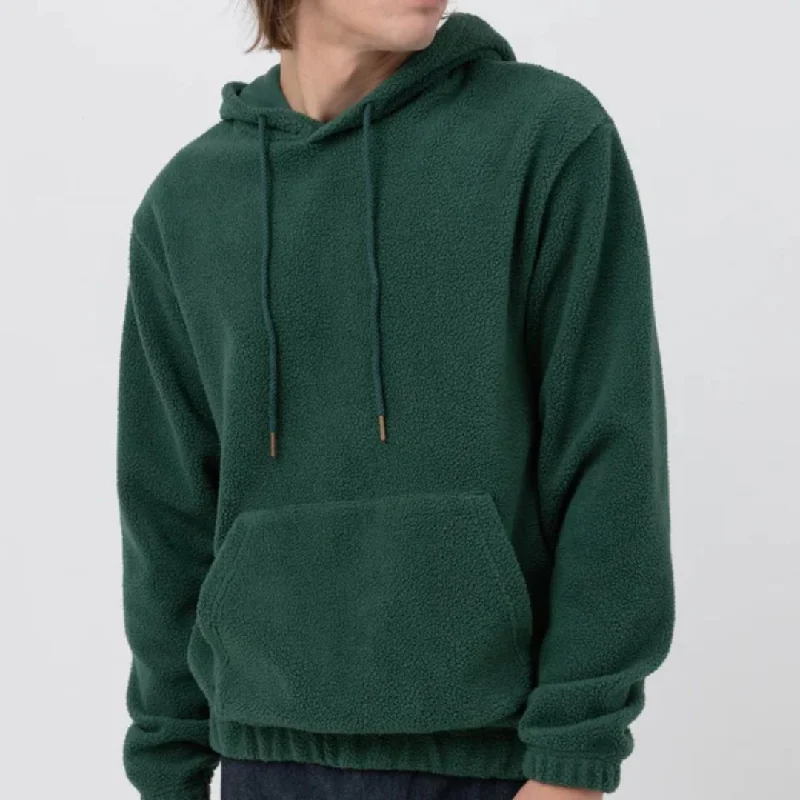 Reverse Fleece Hood (Kelp)