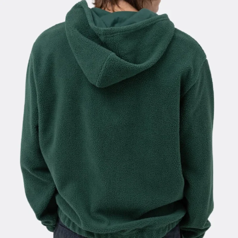 Reverse Fleece Hood (Kelp)