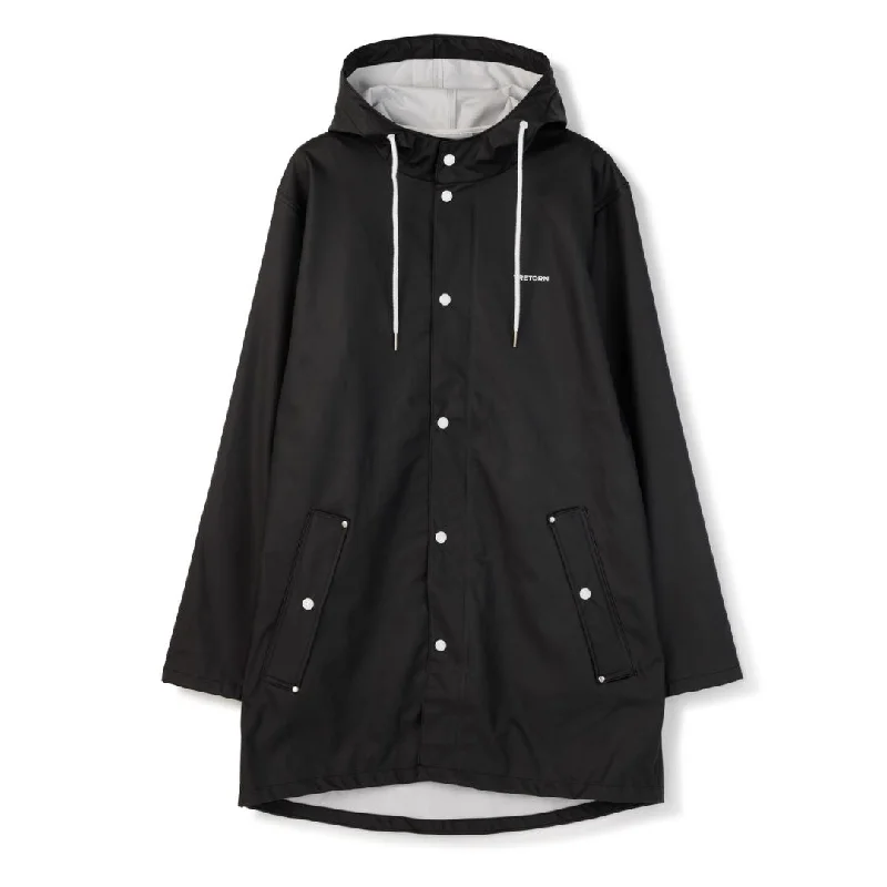 Wings Rain Coat (Black)