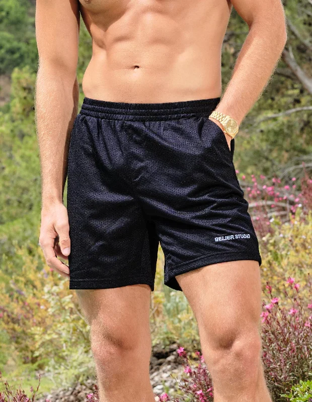 black-essential-mesh-short