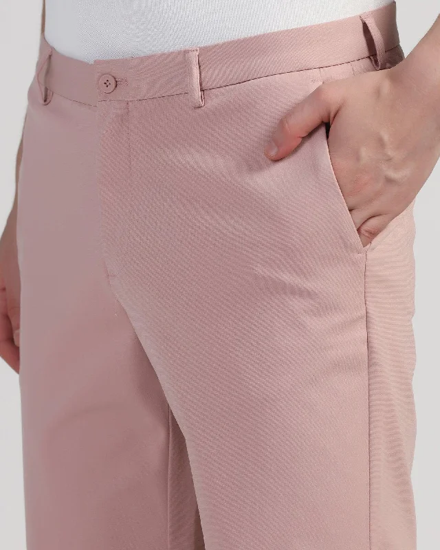 casual-dusty-pink-solid-shorts-serry