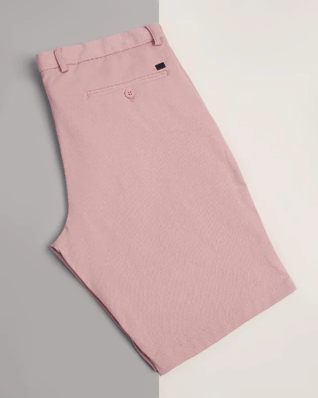 casual-dusty-pink-solid-shorts-serry