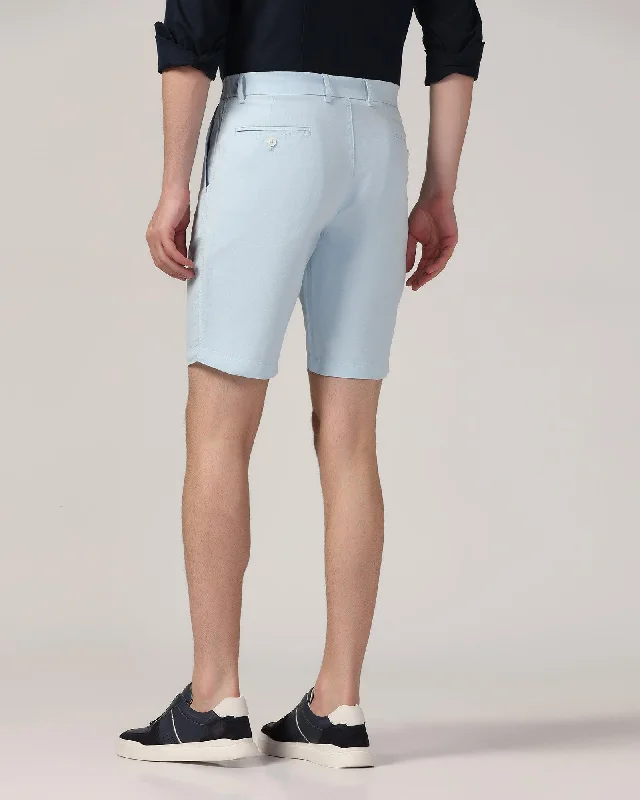 linen-casual-blue-solid-shorts-kin