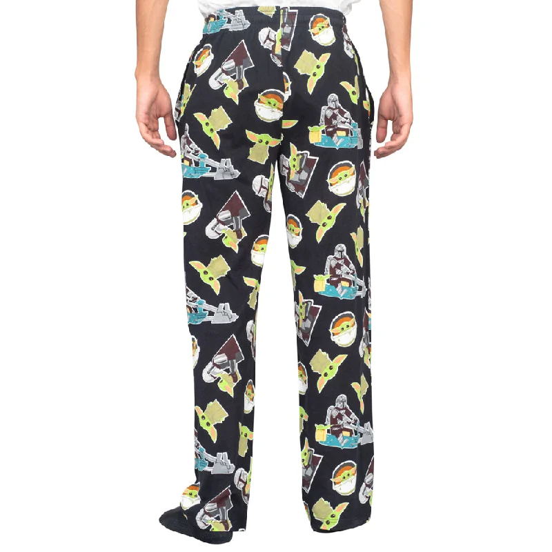 star-wars-the-mandalorian-baby-yoda-pajamas-black-lounge-pants