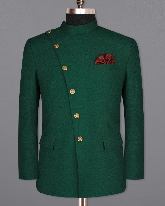 aqua-deep-green-cross-buttoned-wool-rich-bandhgala-blazer-ak