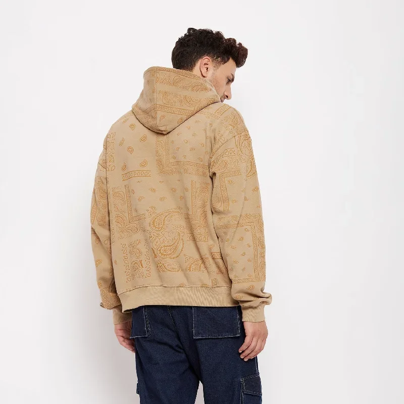 beige-paisley-oversized-hooded-sweatshirt