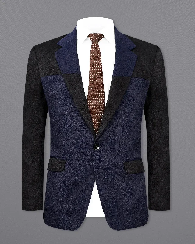 firefly-blue-and-black-jacquard-textured-blazer-ba