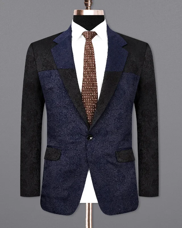 firefly-blue-and-black-jacquard-textured-blazer-ba