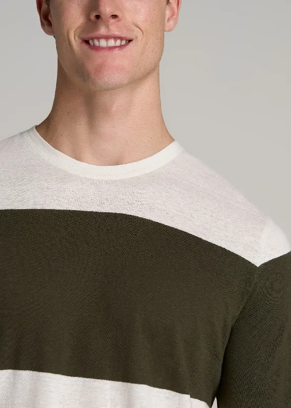 linen-crewneck-tshirt-mens-in-olive-and-ecru-stripe