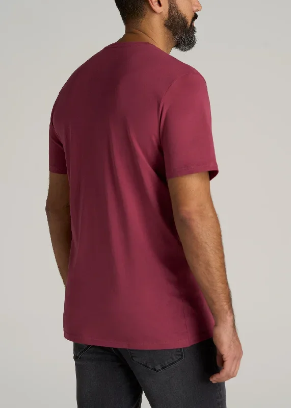 mens-everyday-short-sleeve-v-neck-cotton-tee-garnet-red