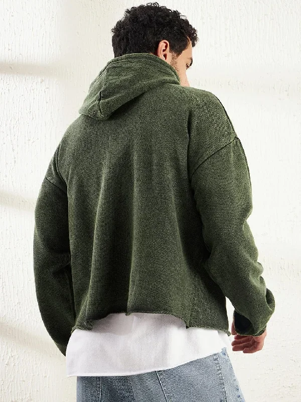 olive-dyed-bird-graphic-cropped-hoodie