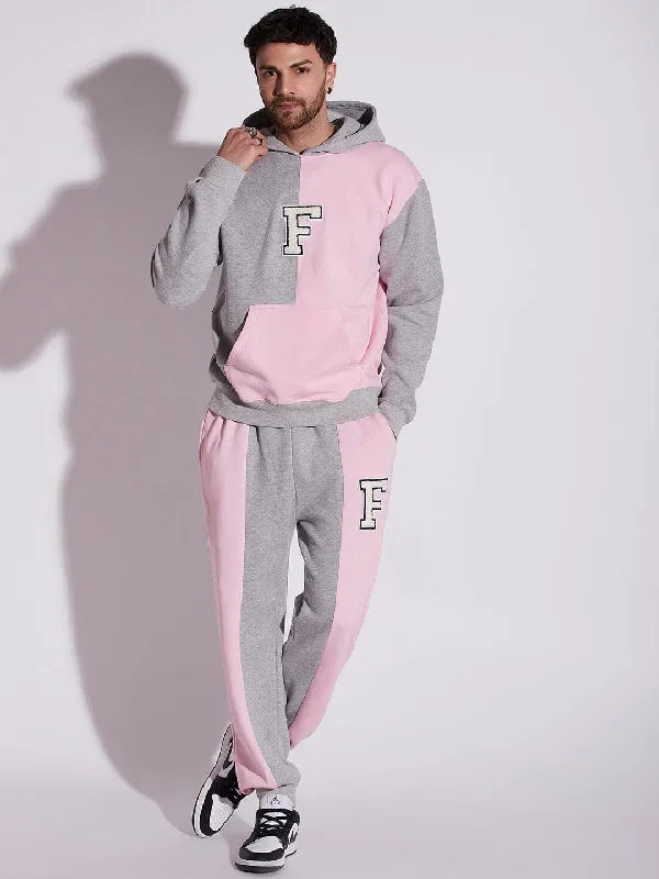 pink-grey-cut-sew-hooded-sweatshirt