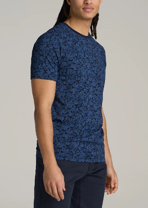 stretch-pima-cotton-printed-tee-mens-in-blue-hibiscus