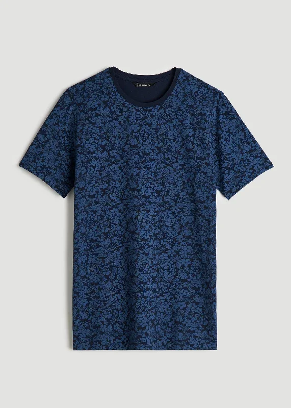 stretch-pima-cotton-printed-tee-mens-in-blue-hibiscus