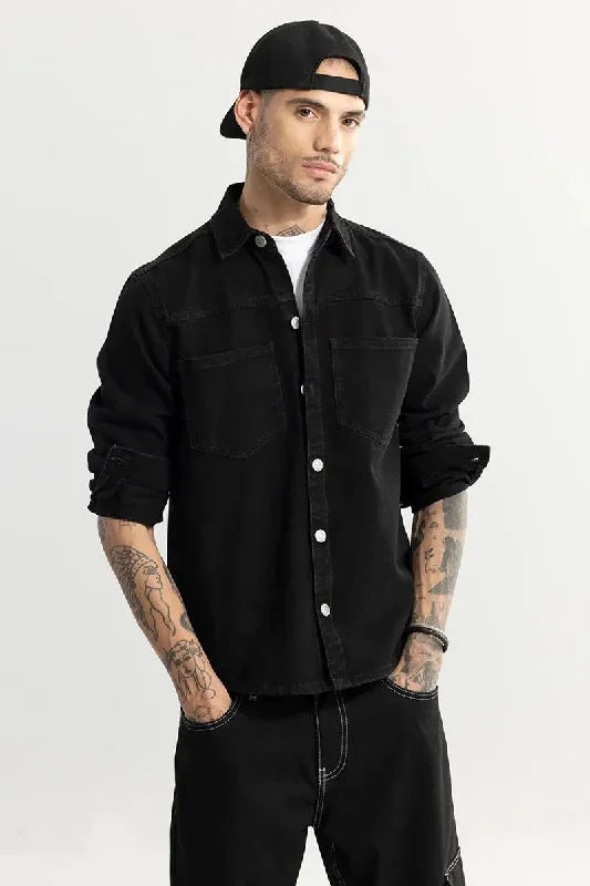 Super Denim Black Shirt